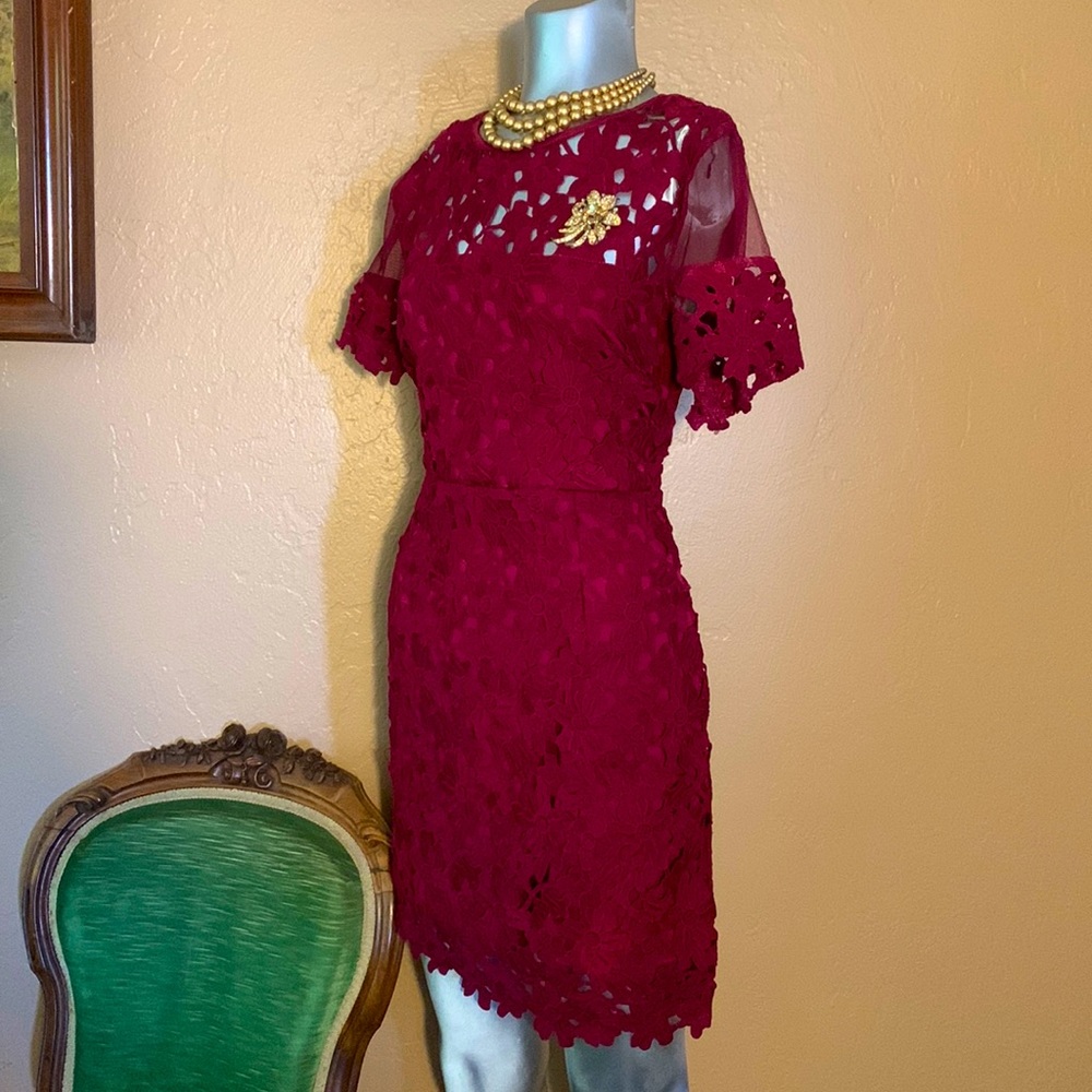 Romeo & Juliet Couture Giupure Dress. SZ L - Picture 1 of 6